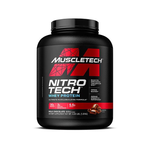 MuscleTech Nitro Tech | Milk Chocolate (40 Servings)