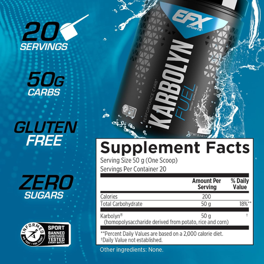 EFX Sports KarbolYN Fuel (20 Servings)