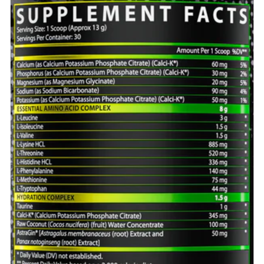 Nutrex Research EAA + Hydration (30 Servings)