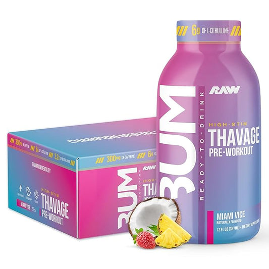 Raw Nutrition Bum Thavage Pre RTD