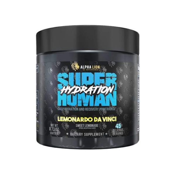 Alpha Lion Super Human Hydration | Lemonardo Da Vinci (45 Servings)