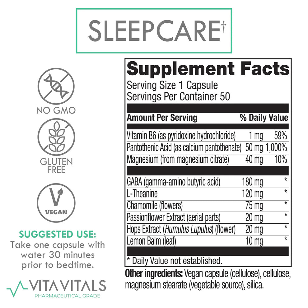 VITA VITALS | SLEEPCARE